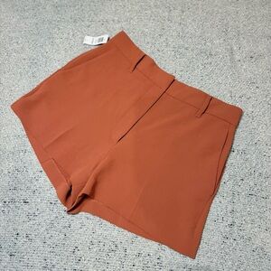 Wilfred High-Rise Rust Women’s Tailored Shorts